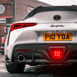 MHC+ Toyota Supra V Style Spoiler In Pre Preg Carbon Fiber (A90) by MHC+ MHCP-SPRA-CF-RS001