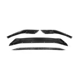 MHC+ BMW M5 Pre LCI Low Line Front Splitter In Pre Preg Gloss Carbon Fiber (F90) by MHC+ MHCP-F90PRELCI-CF-FS001