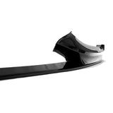 MHC Black BMW 1 Series Performance Style Front Splitter In Gloss Black (F20/F21) by MHC+ MHCB-F20F21-GB-FS001