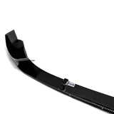 MHC Black BMW 1 Series Performance Style Front Splitter In Gloss Black (F20/F21) by MHC+ MHCB-F20F21-GB-FS001