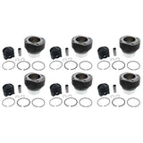 Mahle Motorsport Porsche 3.4L 911 Kit of 6 - 3.858x32.8mm CH w/ 74.4mm Stroke & 11.0:1 CR