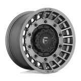 Fuel Wheels D726 Militia 17" 5x114.3/5x127 Matte Anthracite And Black by Fuel Offroad D72617902645