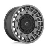 Fuel Wheels D726 Militia 17" 5x114.3/5x127 Matte Anthracite And Black by Fuel Offroad D72617902650