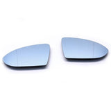 Velt Sport Blind Spot Split Mirror Set (Blue Tinted and Heated) - VW / MK7 / Golf / GTi / R