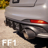 CJM Motorsport Rear Diffuser for MK7.5 Facelift GLI (2022 - 2024) by CJM Industries 2023161-BBmk75GLI-1-FF1
