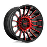 Moto Metal Wheels MO807 22" 5x127 Gloss Black Machined With Red Tint by Moto Metal MO80722250944N