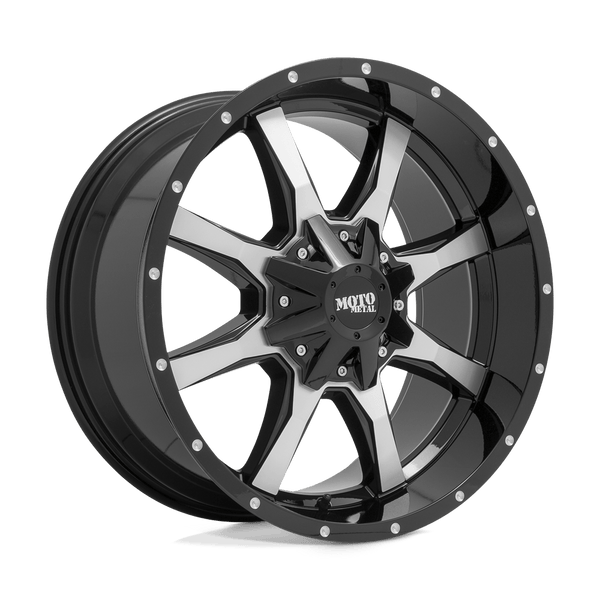 Moto Metal Wheels MO970 17" 5x127/5x139.7 Gloss Black Machined Face by Moto Metal MO97079035312N