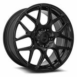 MRR FS1 18" 5x100 up to 5x130 Gloss Black (Custom Drilled) by MRR Wheels