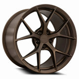 MRR FS6 20" 5x114.3 Matte Bronze by MRR Wheels