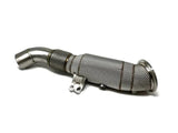 Masata Catted Downpipe With Heat Shield (200 Cells) - BMW / B58 / F2X / F3X / G0X / G3X /  M240i / 340i / 540i / 740i | MST6005
