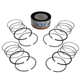 83,5mm performance piston rings for 4 cylinder engines - 1,5 / 1,5 / 2,0mm thickness - Set by SPA Performance MVLANLP10JG