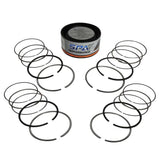 SPA Performance Forged Piston & Rings Set (83mm) w/ 159mm x 20mm Higher Performance Basic Connecting Rod Set (7/16" Bolt) - VW / ABA / 2.0L 8v by SPA Performance CMBUSAMVLPTW15001
