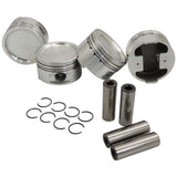 SPA Performance Forged Piston & Rings Set (81mm) w/ 144mm x 20mm Super A Connecting Rod Set (3/8" Bolt) - VW / 1.8L 8v by SPA Performance CMBMVS816JG053
