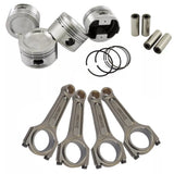 SPA Performance Forged Piston Set (83.75mm) w/ 144m x 20mm Super A Connecting Rod Set (3/8" Bolt) - VW / 1.8L 8v by SPA Performance CMBMVS87L29077