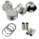 SPA Performance Forged Piston & Connecting Rod Kit (73.75mm) w/ 118mm Head Stud & MLS Decompression Head Gasket (2.5mm) - VW / 1.8 8v by SPA Performance CMBMVS87L29081