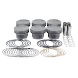 Mahle Motorsport Porsche 3.8L 993 Piston Set of 6 - 4.016x31.5mm CH w/ 76.4mm Stroke & 11.4:1 CR by Mahle Motorsport MHLPP102-014
