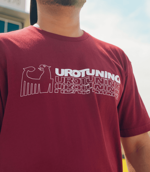 UroTuning Maroon Classic Logo T-Shirt (NLA)