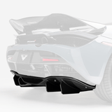 Vorsteiner Mclaren 720S Silverstone Edition Aero Rear Diffuser Carbon Fiber PP 2x2 Glossy | MVS2050