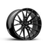 Variant Wheels RIAN 20" Custom Drill Gloss Black by Variant Wheels