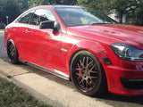 RW Carbon Mercedes W204 C63 DTM CF Side Skirt Extensions by RW Carbon Mercw20443