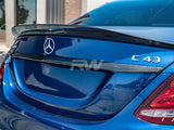 RW Carbon Mercedes W205 Sedan Carbon Fiber Trunk Trim by RW Carbon