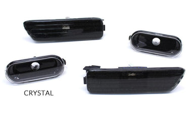 Mk4 Crystal Style Smoked Sidemarkers Kit by emK Lighting Mk4_CrySmoked_Sidemarker_KIT-Crystal