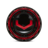 Vossen Billet Modular Cap - Small - Gloss Black with Red Insert by Vossen CAP-MBC-SM-GB
