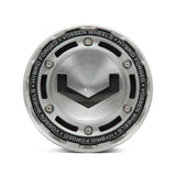 Vossen Billet Modular Cap - Large - Brushed / Grey | CAP-MBC-LG-MS