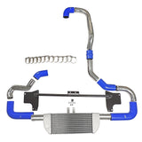 VW GOLF 1.8 20V TRANSVERSAL FRONT MOUNT INTERCOOLER KIT FOR TMA06 - BLUE HOSES by SPA Performance NTA03