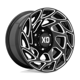 XD Wheels XD860 Onslaught 17" 6x139.7 Gloss Black Milled by XD Wheels XD86079068300