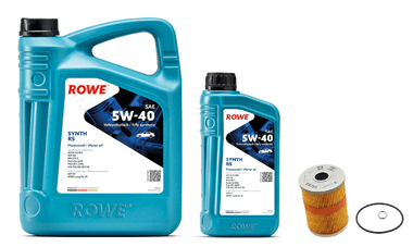 Oil Service Kit - ROWE Hightec Synth RS SAE 5W-40 - VW Mk3 12v VR6 by UroTuning Kits OSK-12VMK3-540-ROWE