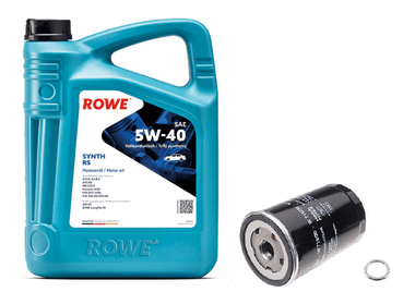 Oil Service Kit - ROWE Hightec Synth RS SAE 5W-40 - VW / 1.8T / B5 / B6 / A4 / Passat by UroTuning Kits OSK-18T-540-ROWE