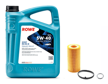 Oil Service Kit - ROWE Hightec Synt RS HC-D SAE 5W-40 - VW/Audi 2.0T FSI by UroTuning Kits OSK-20TFSI-540L-ROWE