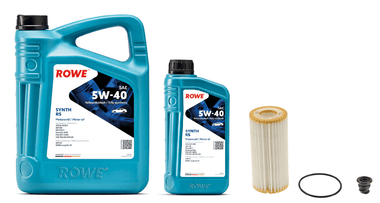 ROWE Hightec Synth RS SAE 5W-40 Oil Service Kit - VW/Audi / Gen 3 / 1.8T / 2.0T by UroTuning Kits OSK-20TG3-540-ROWE