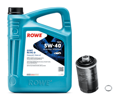 ROWE Hightec Synt RS HC-D SAE 5W-40 Oil Service Kit - VW/Audi / 2.0 TSi by UroTuning Kits OSK-20TSI-540L-ROWE