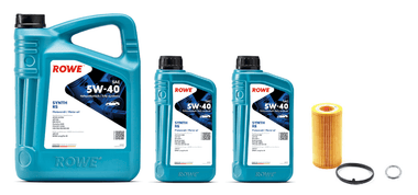 Oil Service Kit - ROWE Hightec Synth RS SAE 5W-40 - Audi 2.5T (Early) by UroTuning Kits OSK-25TE-540-ROWE