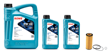 Oil Service Kit - ROWE Hightec Synth RS SAE 5W-40 - Audi 3.0T / 3.2L / V6 (Early) by UroTuning Kits OSK-30T-540-ROWE