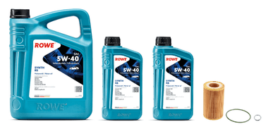 Oil Service Kit - ROWE Hightec Synth RS SAE 5W-40 - Audi 3.0T (Late) by UroTuning Kits OSK-30TL-540-ROWE