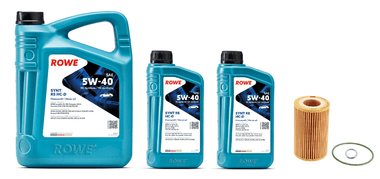 Oil Service Kit - ROWE Hightec Synt RS HC-D SAE 5W-40 - Audi 3.0T (Late) by UroTuning Kits OSK-30TL-540L-ROWE