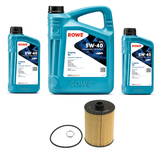 Oil Service Kit - ROWE Hightec Synth RS SAE 5W-40 - VW / 3.6L VR6 (2011+) by UroTuning Kits OSK-36LL-540-ROWE