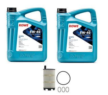 Oil Service Kit - ROWE Hightec Synth RS SAE 5W-40 - Audi 4.2L V8 by UroTuning Kits OSK-42L-540-ROWE