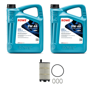 Oil Service Kit - ROWE Hightec Synt RS HC-D SAE 5W-40 - Audi 4.2L V8 by UroTuning Kits OSK-42L-540L-ROWE