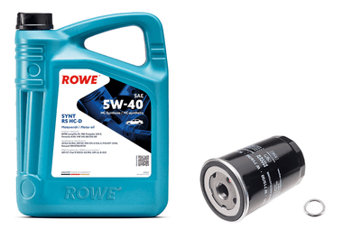 Oil Service Kit - ROWE Oil Hightec Synt RS HC-D SAE 5W-40 - VW / Mk3 / Mk4 2.0L / Mk4 1.8T / Audi TT by UroTuning Kits OSK-4CYMK3-540L-ROWE