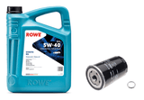 Oil Service Kit - ROWE Hightec Synth RS SAE 5W-40 - VW Mk4 / 1.8T / 2.0L by UroTuning Kits OSK-4CYMK4-540-ROWE