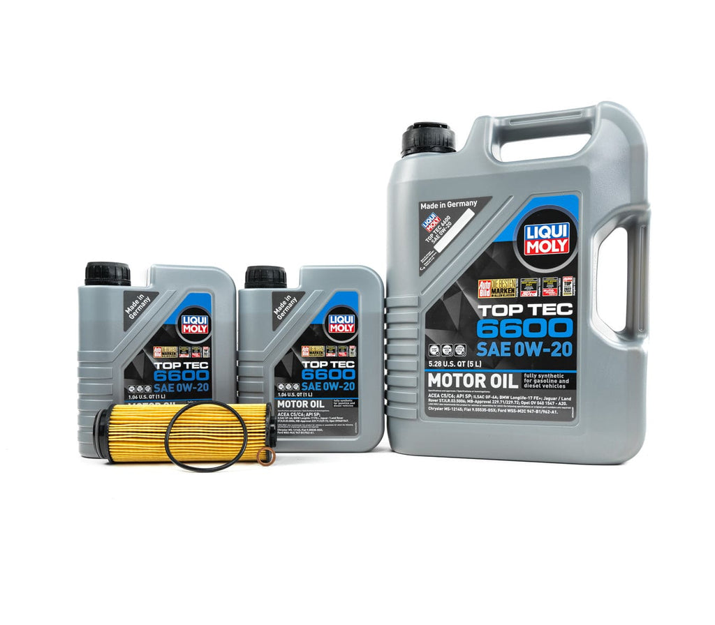 Oil Service Kit - Liqui Moly Engine Oil 0W-20 Top Tec 6600 - B58 3.0L ...