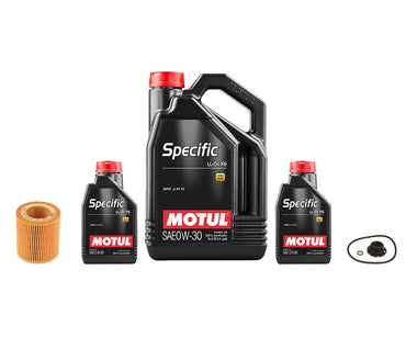 UroTuning Kits Oil Service Kit - Motul Specific Full Synthetic 0w-30 LL-01 FE - N20 RWD with Plastic Oil Pan OSK-BMW-N20-MOT-PP