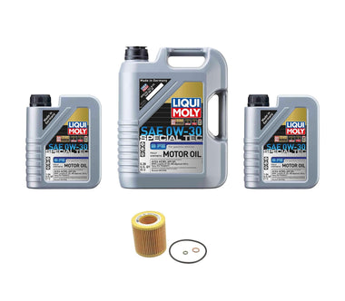 Oil Service Kit - Liqui Moly 0W-30 SpecTec B FE - N20 xDrive / N52 / N54 / N55 / S55 by UroTuning Kits OSK-BMW-N20N52N54N550W30-LM