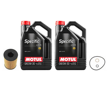UroTuning Kits Oil Service Kit - Motul Specific Full Synthetic 0w-30 LL-01 FE - BMW S63 4.4L OSK-BMW-S63-0W-MOT