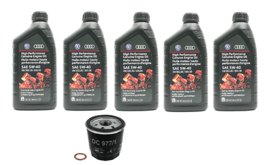 Oil Service Kit (Genuine 5w-40) - VW / 1.4T / Jetta 2013-2018 by UroTuning Kits