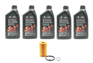 Oil Service Kit (Genuine 5w-40) - VW/Audi 2.0T FSI by UroTuning Kits